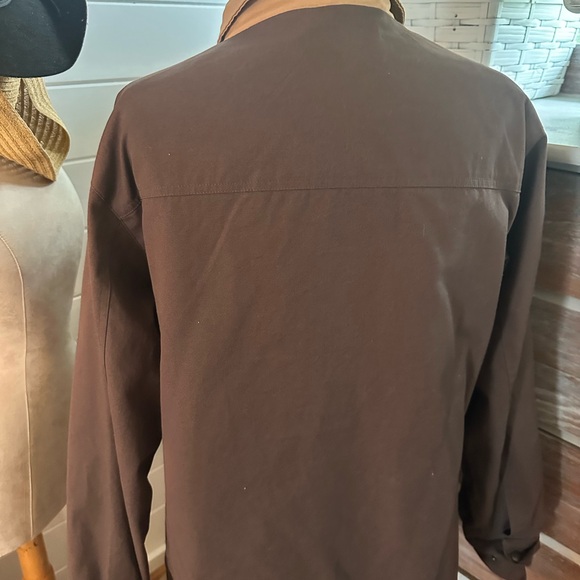 King Ranch brown canvas jacket with beautiful lining - Picture 5 of 8